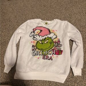 White Grinch Graphic Sleep Shirt
